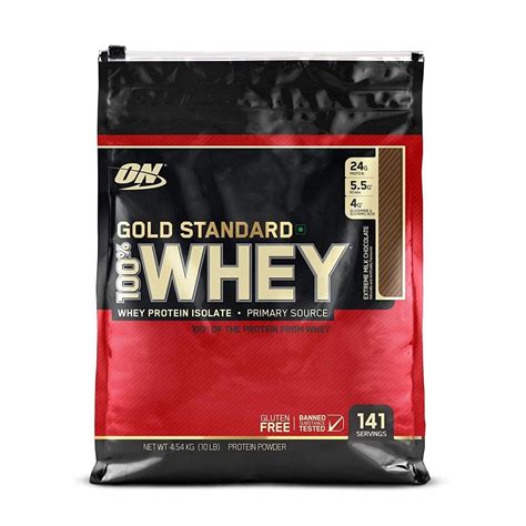 Optimum Nutrition Gold Standard 100 Whey Protein Powder Extreme Milk