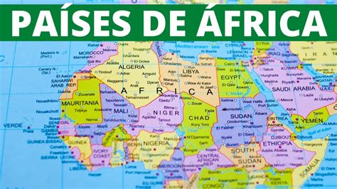 Países De África👉aprende Los Países Africanos Y Sus Capitalesmapa🌍 Youtube