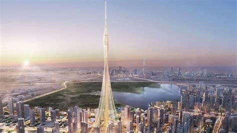 Burj Khalifa The Tower At Dubai Creek Harbour Pode Tornar Se O Prédio