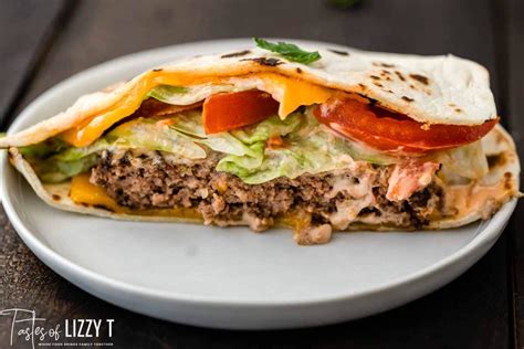 How Many Calories In A Quesadilla Burger From Applebees Burger Poster