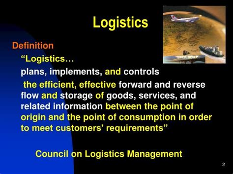 Logistics And Supply Chain Management Part I An Introduction Artofit