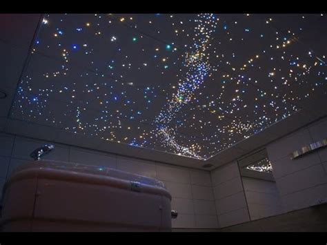 The blue sky ceiling is the one for nature lovers. Fiber Optic Star ceiling LED Light Ciel étoilé ...