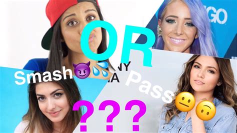Smash Or Pass Female Youtubers Youtube