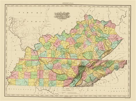 World Maps Library Complete Resources Kentucky Railroad 790