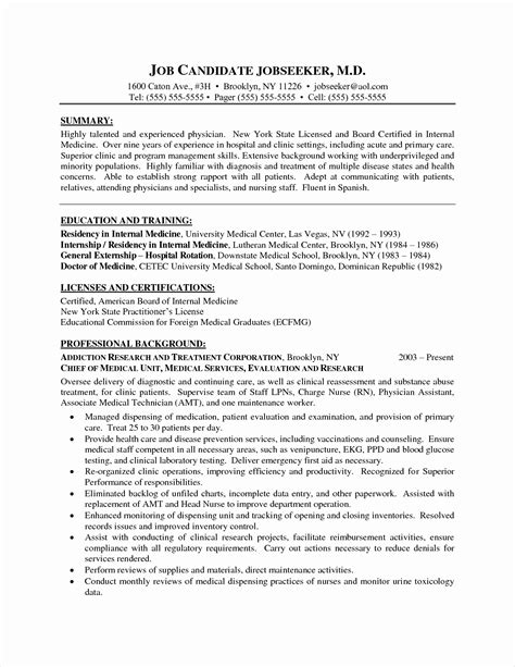 To write a good cv you have to effectively analyze your. 4 Cv Template Medical Doctor | Free Samples , Examples ...