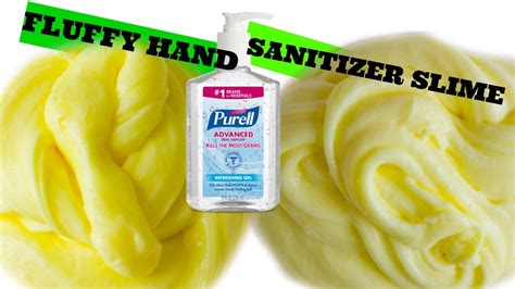 Fluffy Hand Sanitizer Slime Make It Monday Making Fluffy Hand