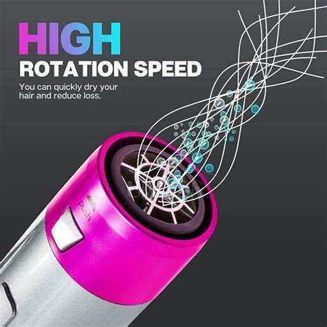 5 In 1 Electric Hair Dryer Blow Hair Curler Set Detachable Styler Hot Air Brush Ebay