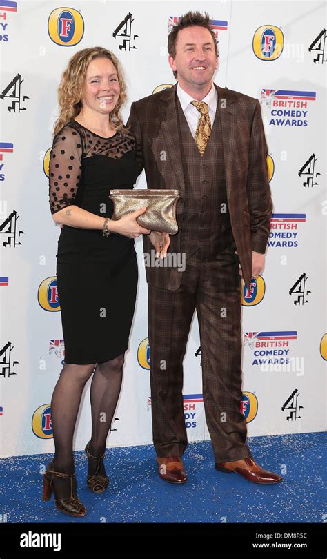 Lee Macks Wife Tara Lee Mack The British Comedy Awards 2013 Held