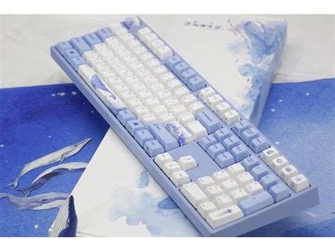 Varmilo Va108m Sea Melody Full Size Gaming Mechanical Keyboard Cherry