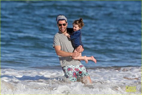 Max Greenfield Shirtless Vacation With Bikini Clad Wife Tess Photo