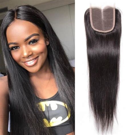 Brazilian Straight Body Wave Lace Frontal X Free Middle Three Part