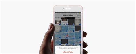 It is known as free up space. How to Mass Delete Photos from iPhone | iPhoneLife.com