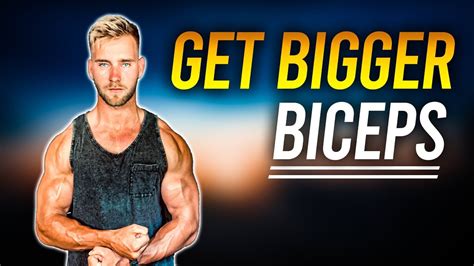 How To Get Bigger Arms Simple Tips Youtube