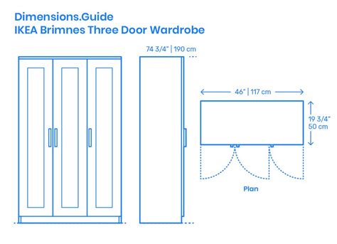 And i have assembled ikea furniture for years and i know how to adjust almost every piece they have. The IKEA Brimnes 3-Door Wardrobe is equipped with a ...