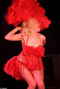 Sparkly Devil Well Known Burlesque Dancer Sarah Klein