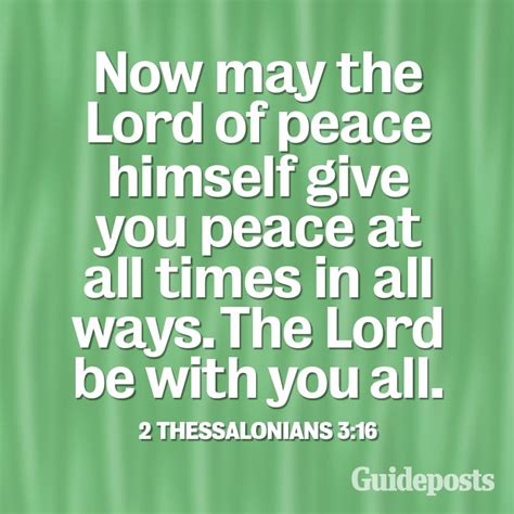 Scriptures For Peace Guideposts