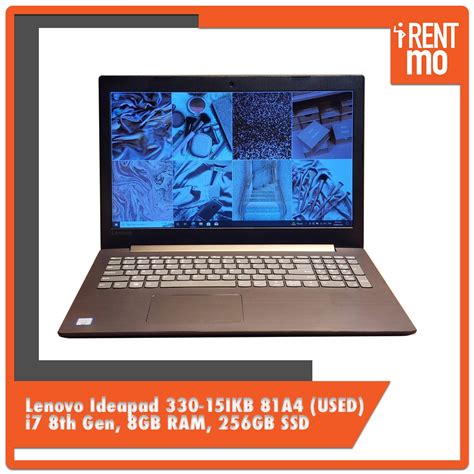 Lenovo Ideapad 330 15ikb 81a4 I7 8th Gen 8gb Ram Used Buy Rent