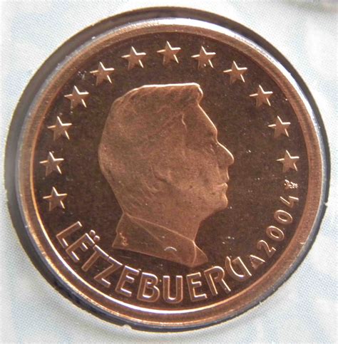 Luxembourg 2 Cent Coin 2004 Euro Coinstv The Online Eurocoins