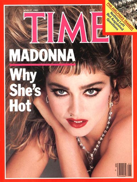 May 1985: Madonna Covers TIME Magazine | Totally 80s