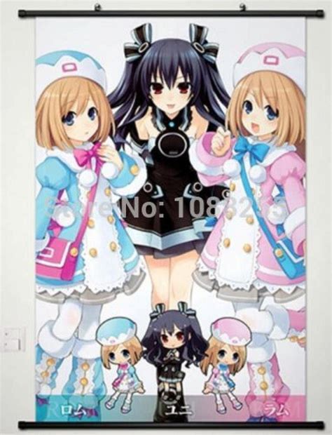 Bestweeks Home Decor Anime Poster Wall Scroll Hyperdimension Neptune Neptune Noire