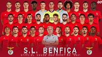 S.L Benfica Official Squad and Shirt Number 2021 | PM - YouTube