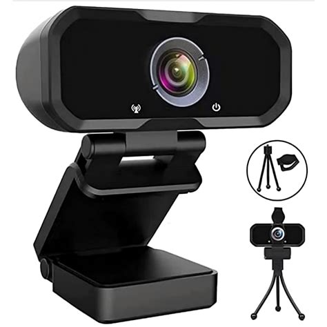 Buy Webcam P Hd Computer Camera Microphone Laptop Usb Pc Webcam With Privacy Shutter And