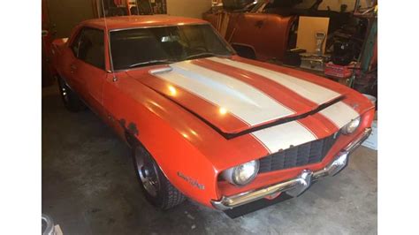 Unrestored 1969 Chevrolet Camaro Z 28 Up For Grabs Motorious