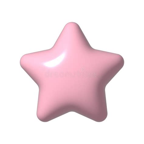 3d Pink Star Sparkle Icon Holiday Element Sparkles Symbols Magic