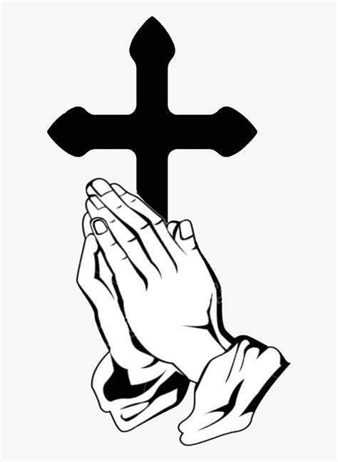 Praying Hands Prayer Can Truly Change Your Life Cross With Hands