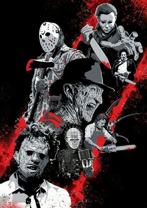 📽️ Horror Icons 📽️🔪 Legends 🎬 🔪 Slasher Movies Horror Movie