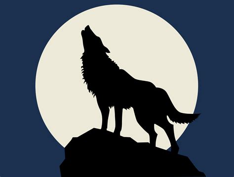 Free Cartoon Wolf Howling Download Free Cartoon Wolf Howling Png