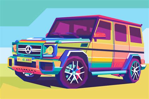 Make Illustration Pop Art Design Any Type Of Car By Uriefmaulana Fiverr