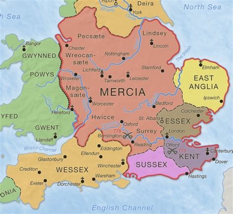 What Is The Mercian Supremacy History Of England Quora