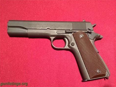 Pistols Colt 1911a1 1944 Production 191