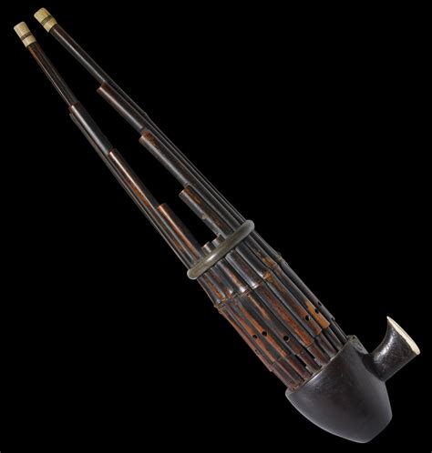 Chinese Bamboo, Horn & Bone Sheng Instrument - Michael Backman Ltd