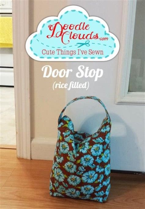 You need to select a plushy that is higher than the door gap and. DIY Door Stop | Sewing ️ Ideas | Pinterest