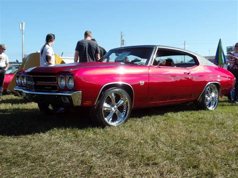 Used 1970 Chevrolet Chevelle Ss454 Lk Candy Apple Red Free Shipping