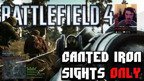 Iron Sights Sniper Challenge Battlefield 4 Live Multiplayer Gameplay