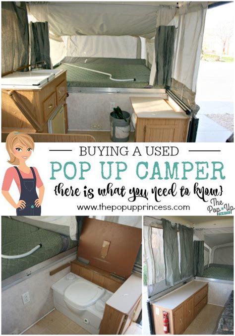 Buying A Used Pop Up Camper The Pop Up Princess Pop Up Camper