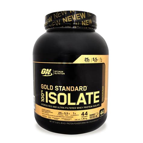 Optimum Nutrition Gold Standard 100 Isolate 164 Lbs Chocolate Bliss