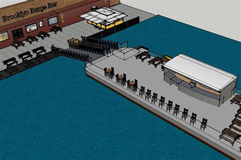 Greenpoints Floating Barge Bar Finally Scores Its Liquor License