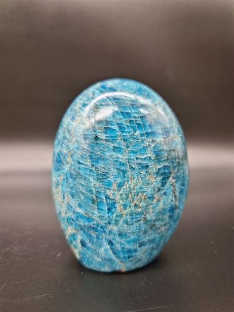 Rare Shiny Blue Apatite Gemstone Sculpture A Apatite Catawiki