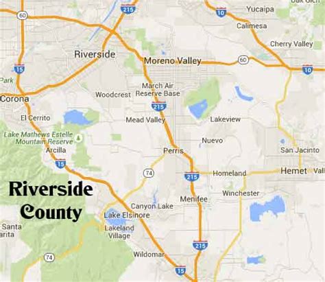 35 Map Of Riverside Ca Maps Database Source