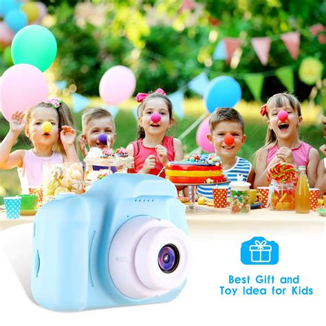 Outdoor Toddler Girls Toys Age 4 5 6 7 Years Blue Childrens Camera With