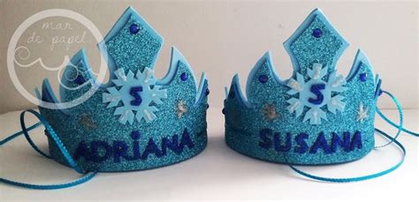Check spelling or type a new query. Dos coronas de Elsa | Coronas de goma eva, Coronas de ...