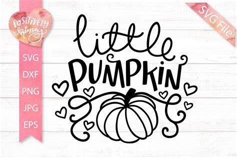 Little Pumpkin Svg Dxf Png Eps Jpeg Cute Baby Halloween Svg 326541