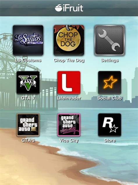 Grand Theft Auto Ifruit App By Rockstar Games Grand Theft Auto