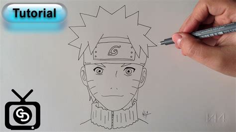 How To Draw Naruto Uzumaki Tutorial Youtube