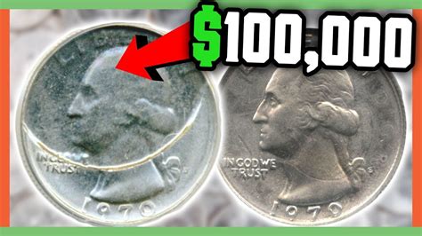100000 Rare Quarter To Look For Rare Error Quarters Worth Money