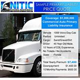 Commercial Truck Insurance Companies Nj